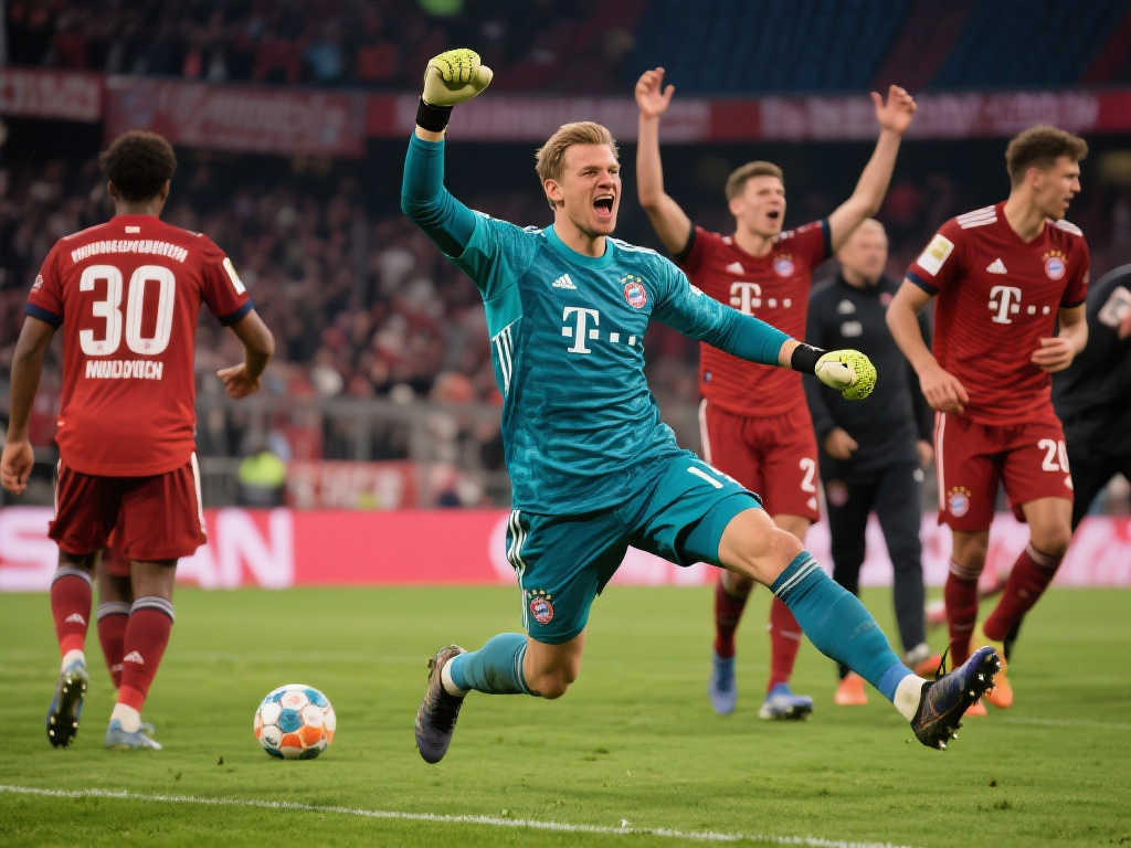 诺伊尔庆祝过度肌肉拉伤 拜仁3-0完胜后保持低调 诺伊尔庆祝过度肌肉拉伤 拜仁3-0完胜后保持低调